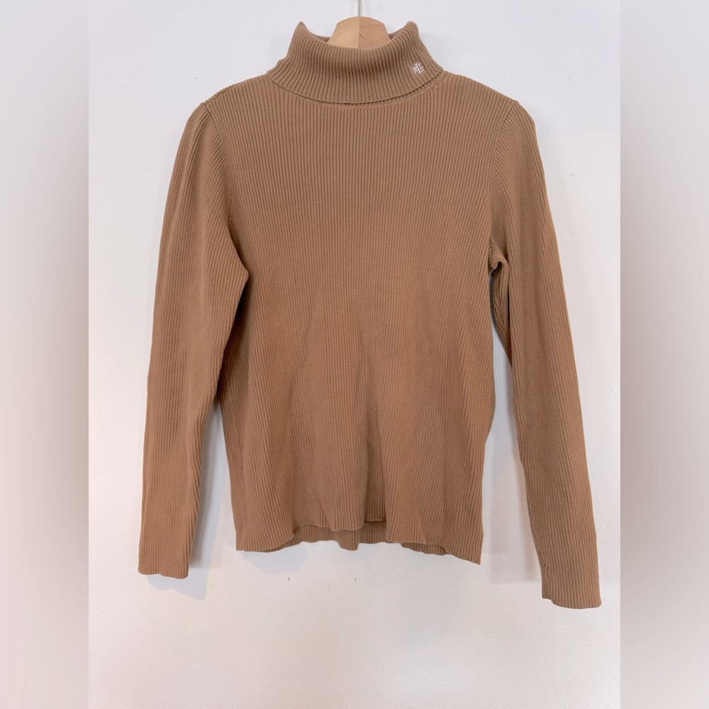 Lauren Ralph Lauren - Ribbed Turtle Neck